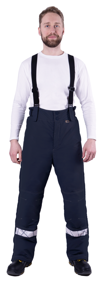 Брюки ХАЙ-ТЕК SAFETY зимние, синие