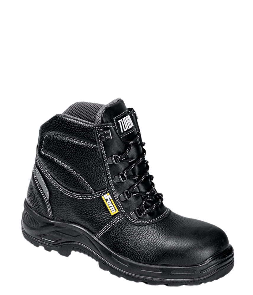 Ботинки TURBO с КП хромовые ПУ/нитрил