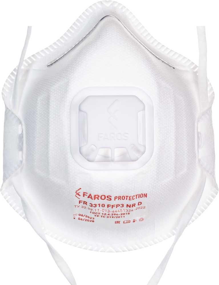 Респиратор FR 3310 STANDART, FFP3 NR D, с клапаном