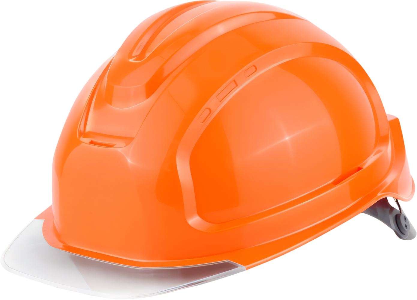 Каска СОМЗ-80 АБСОЛЮТ ПРЕСТИЖ RAPID (783714) оранжевая, бесцветный козырек