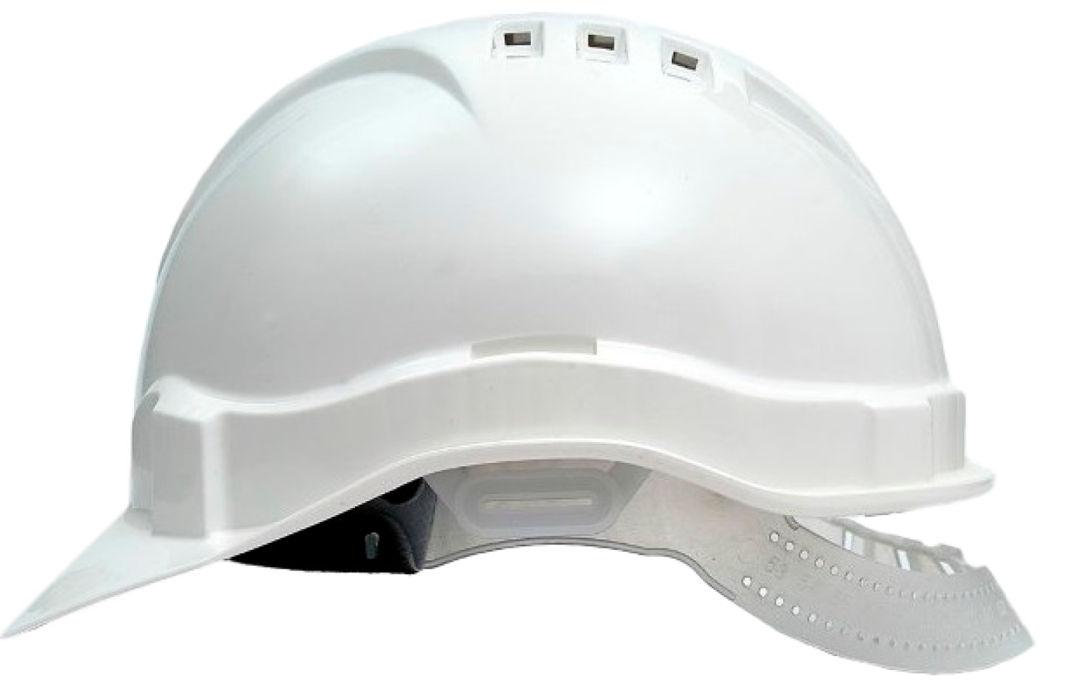 Каска ЕВРОПА (К-01) белая, оголовье/текстиль