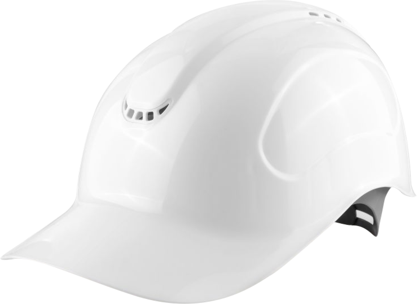 Каскетка РОСОМЗ™ АБСОЛЮТ (98117) белая, ремень с креплением в 2-х точках