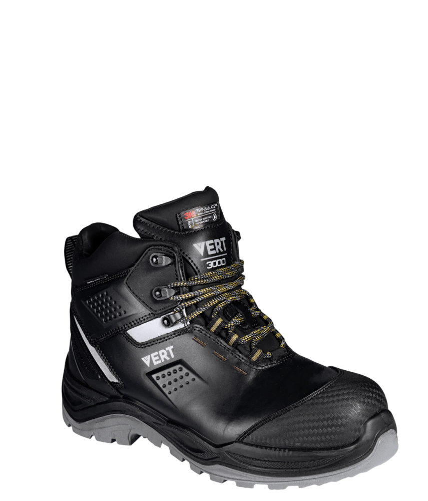 Ботинки VERT с КП и КС Thinsulate® шерст. мех кожаные ПУ/ТПУ