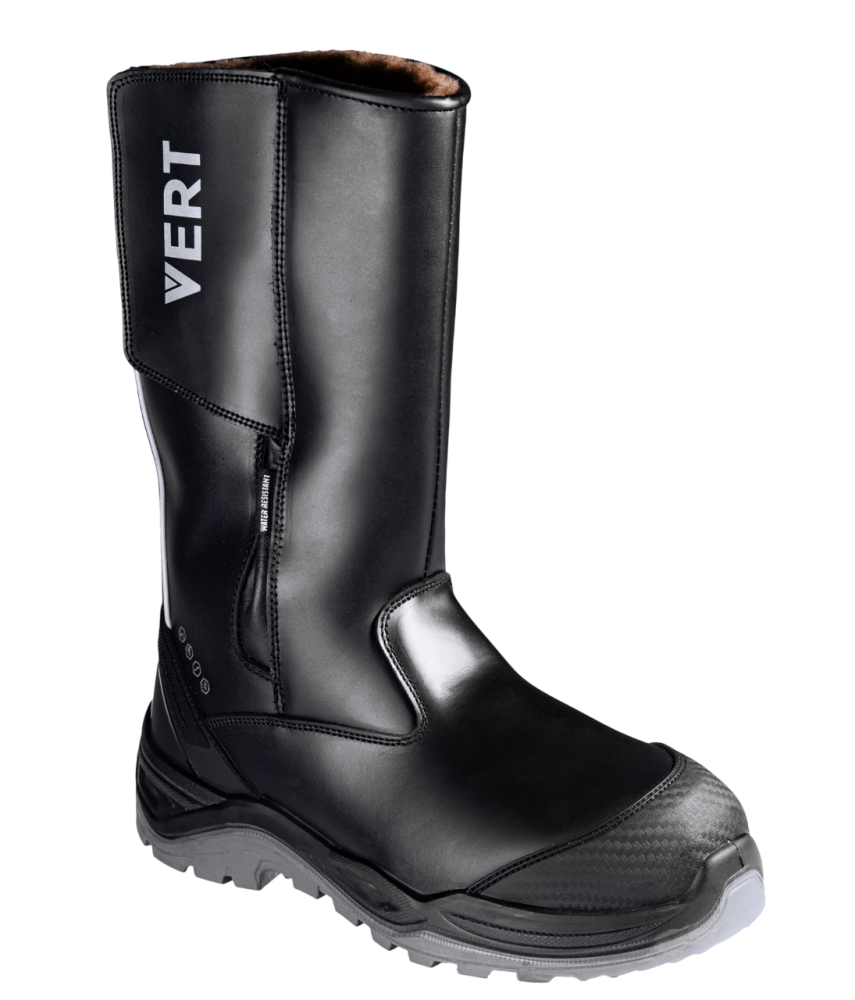 Сапоги VERT высокие с КП и КС нат. мех кожаные ПУ/ТПУ