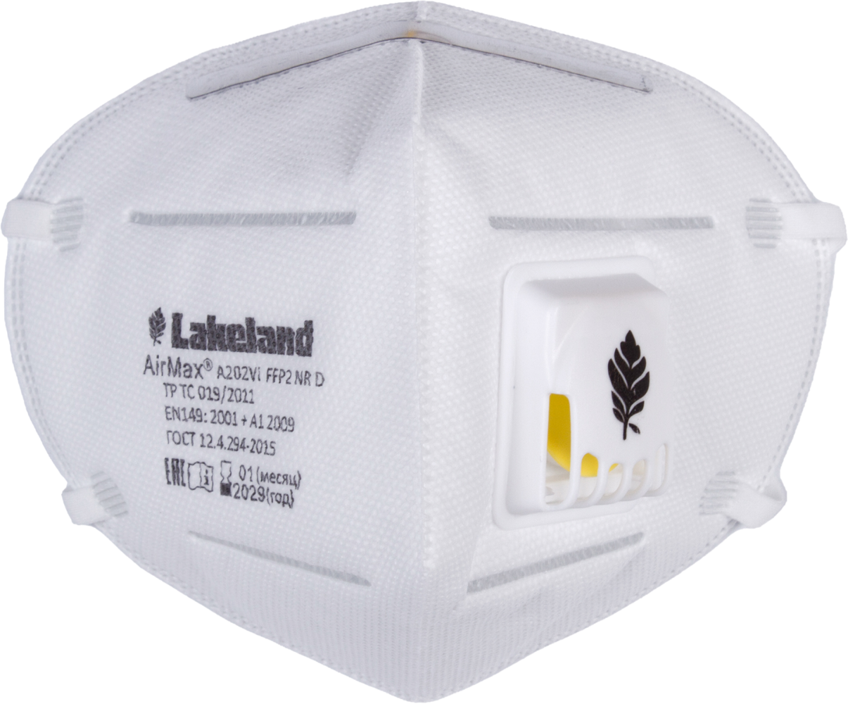 Респиратор AirMax A202V, FFP2 NR D, с клапаном