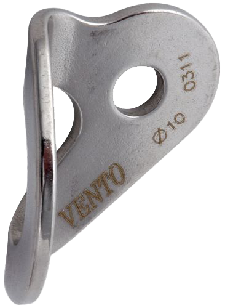 Шлямбурное ухо ø10 мм (vnt 1181) оцинковка