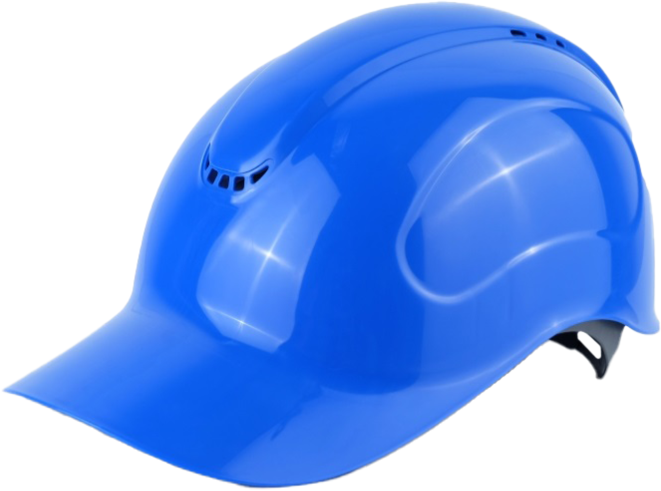 Каскетка РОСОМЗ™ АБСОЛЮТ (98118) синяя, ремень с креплением в 2-х точках