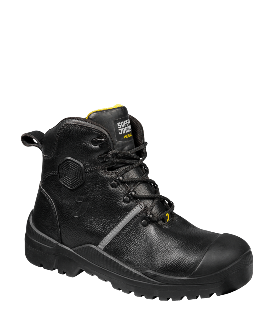 Ботинки HEKLA (ХЕКЛА) с МП и МС, кожаные Нитрил