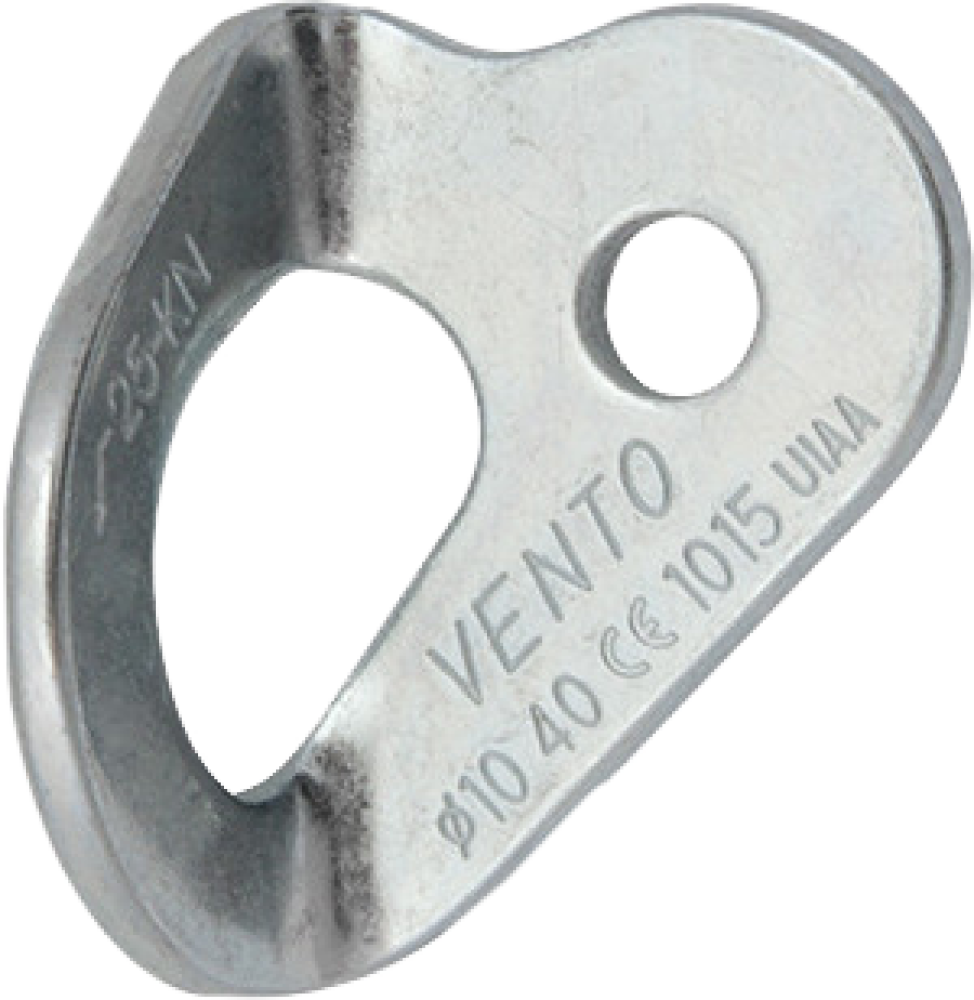Шлямбурное ухо ø10 мм (vnt 1191) нержавейка