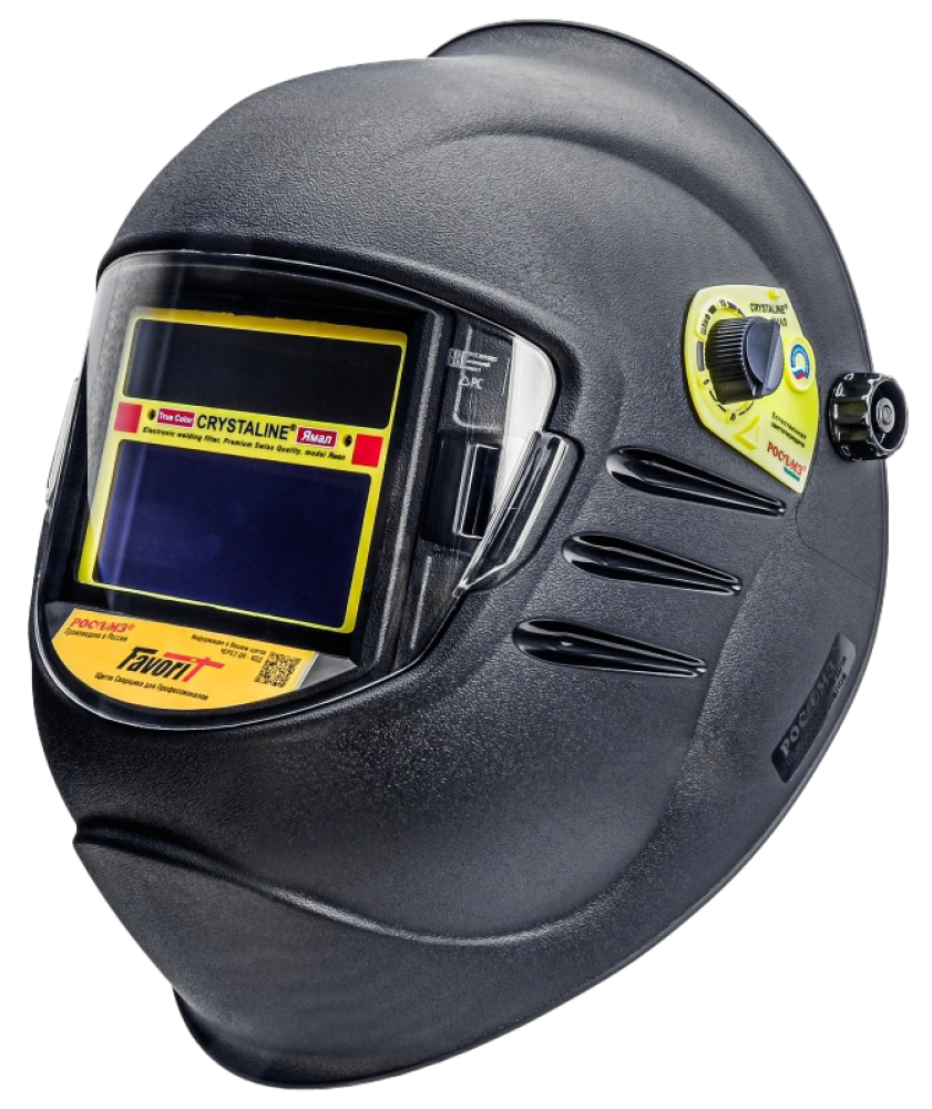 Маска сварщика РОСОМЗ™ НН12 CRYSTALINE ЯМАЛ FAVORIT (51245-2)