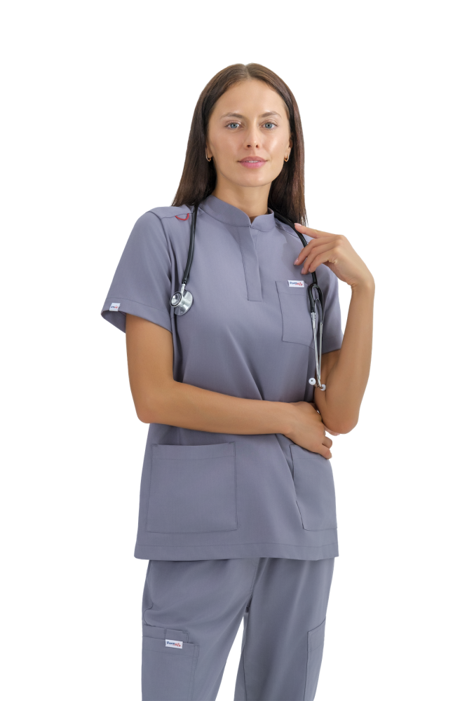 Блуза КЕЛЛИ, серый