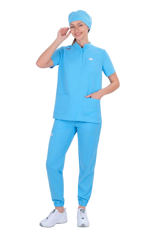 Блуза КЕЛЛИ, голубой