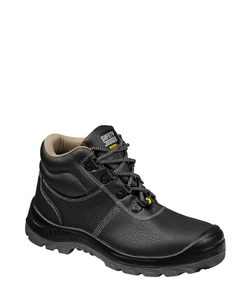 Ботинки BESTBOY (БЕСТБОЙ) с МП и МС, кожаные ПУ/ПУ