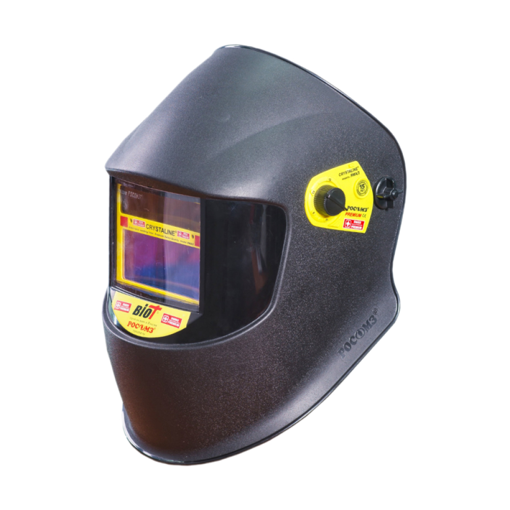 Маска сварщика РОСОМЗ™ НН75 CRYSTALINE ЯМАЛ BIOT (57545)