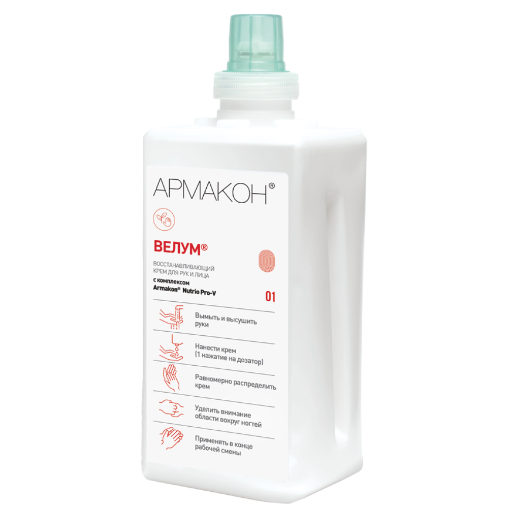 Крем ВЕЛУМ питательный регенерирующий картридж 1 л, для дозатора ТОПФИТ, (1283)