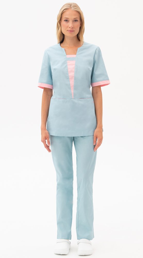 Костюм САНДРА, св.морская волна-св.розовый