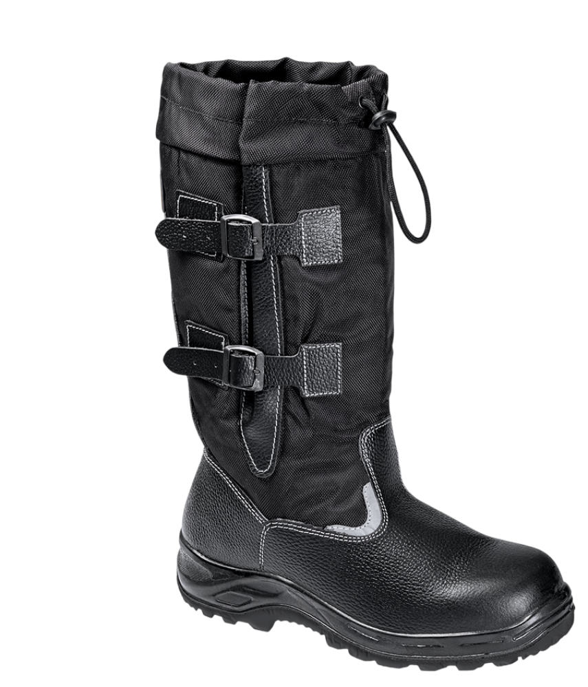 Сапоги TURBO "СЕВЕР" с КП и многосл. утепл. кожа/оксфорд ПУ/нитрил
