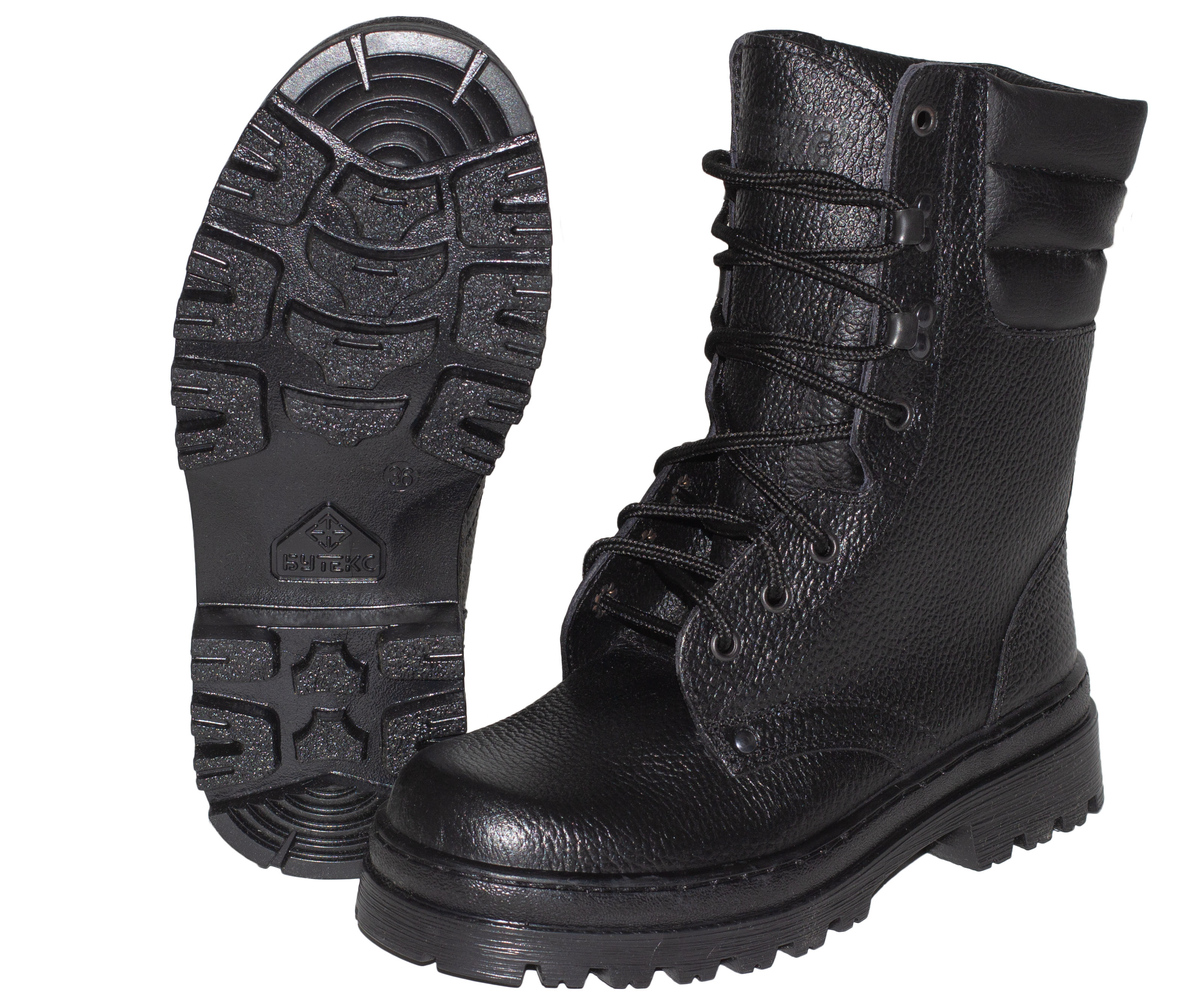 Ботинки с высокими берцами ОМОН Бутекс, арт.701