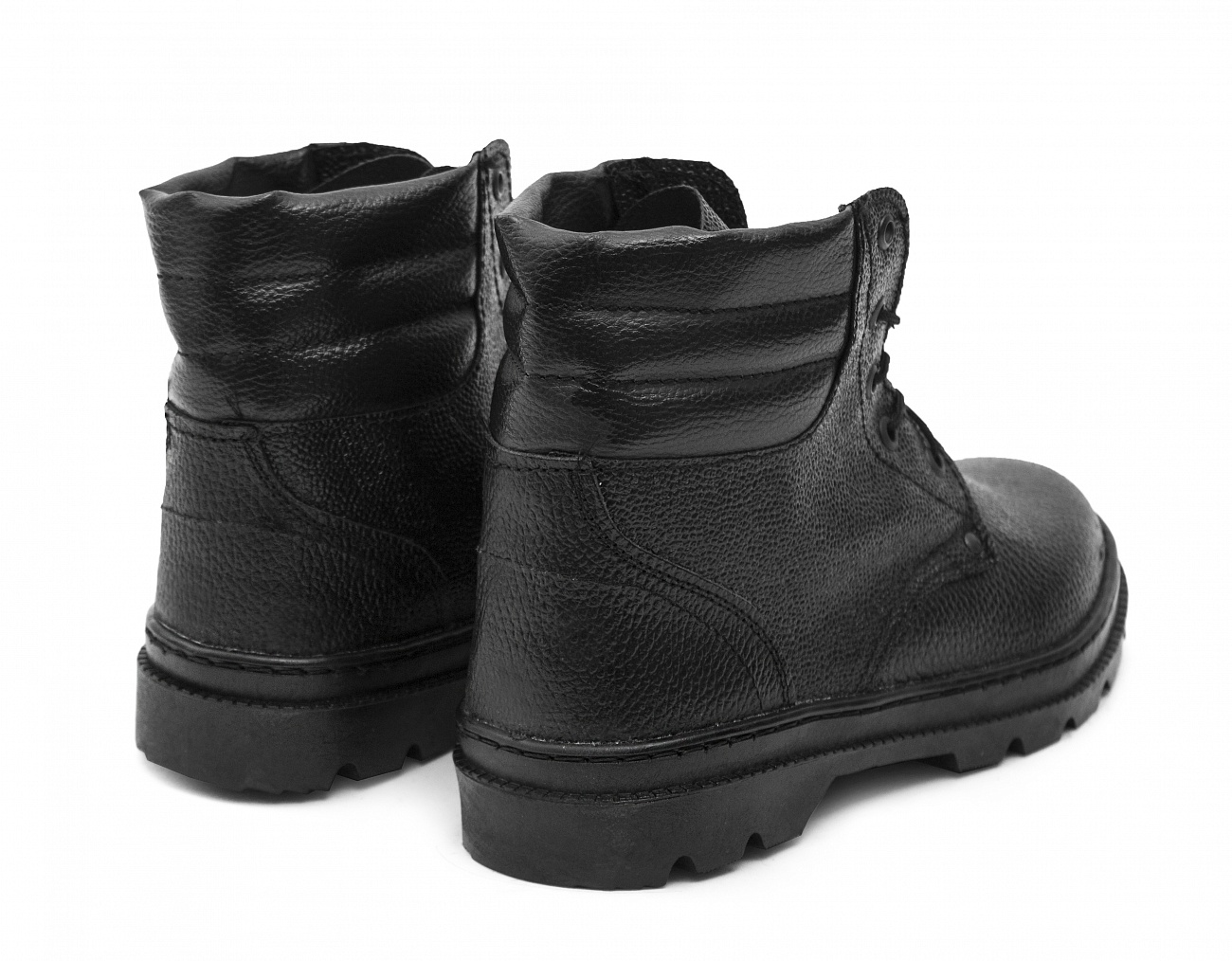 Ботинки Бортопрошивные юфть/кирза