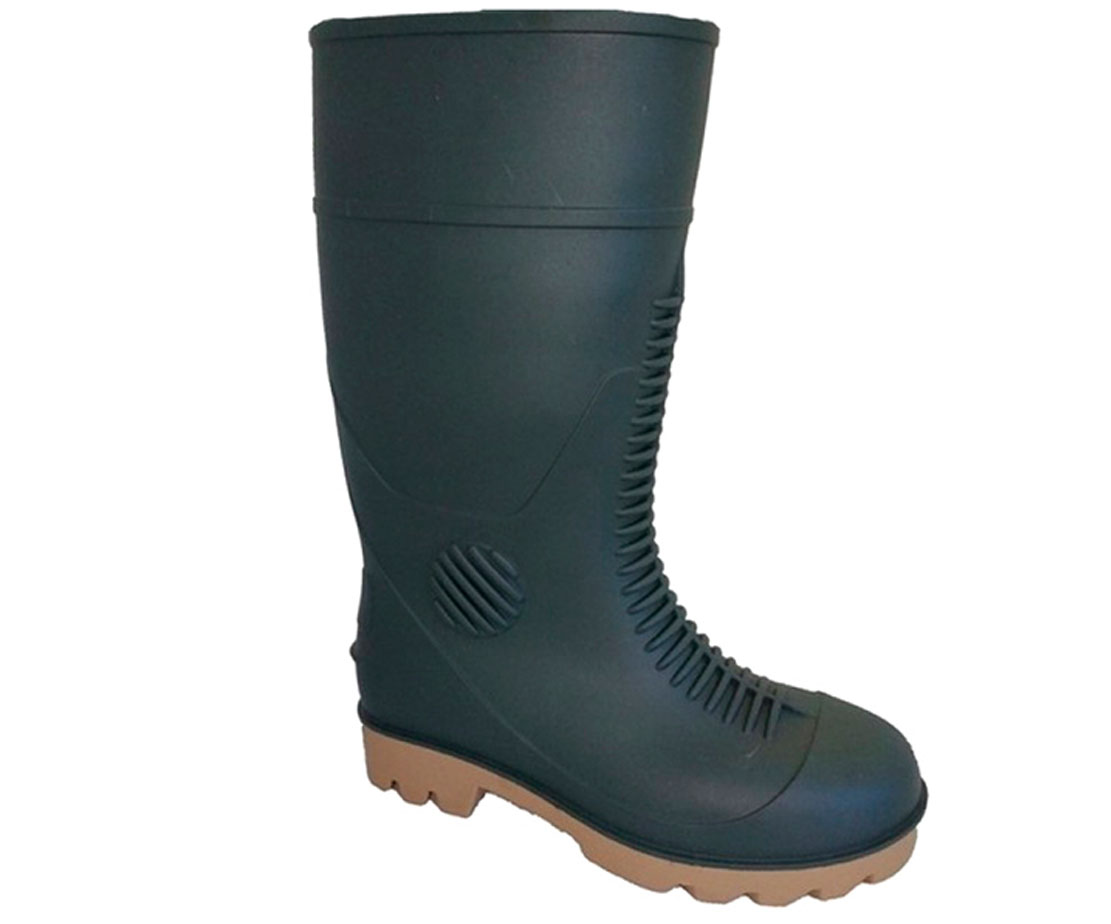 Сапоги мужские ПВХ Шахтерские МП Step, оливковый (арт.G-39)